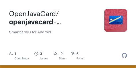 smart card api android|OpenJavaCard/openjavacard.